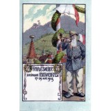 Carte postale - Rappoltsweiller Dreifaches Feuerwehrfest - 1905